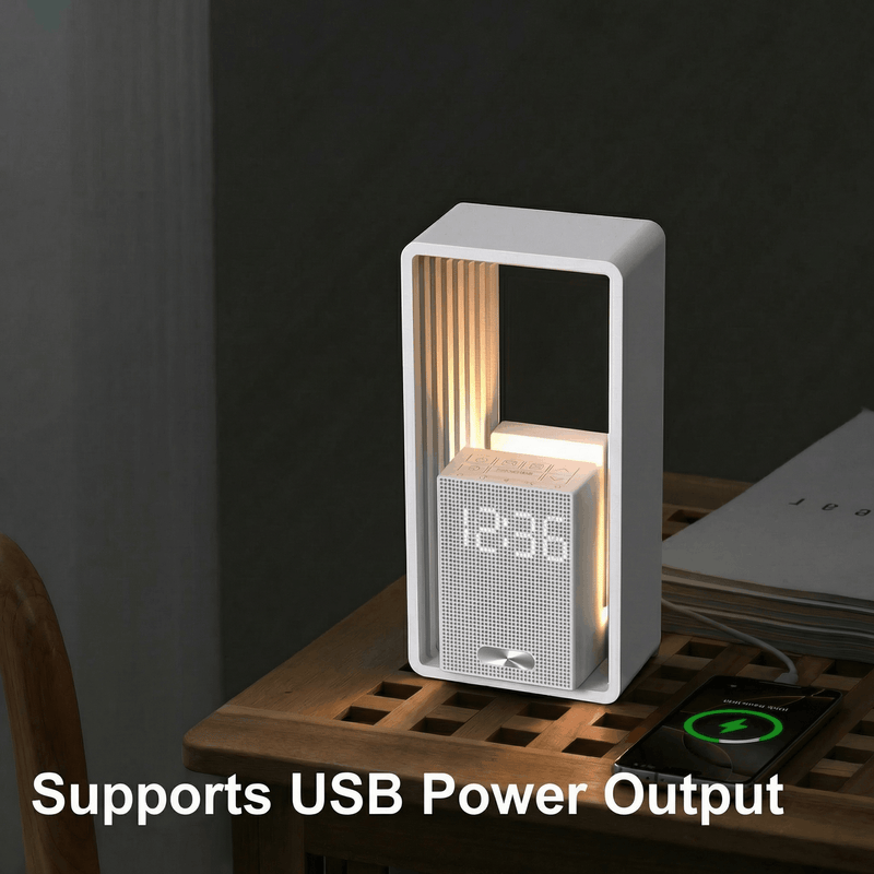 USB Charging Bedside Lamp
