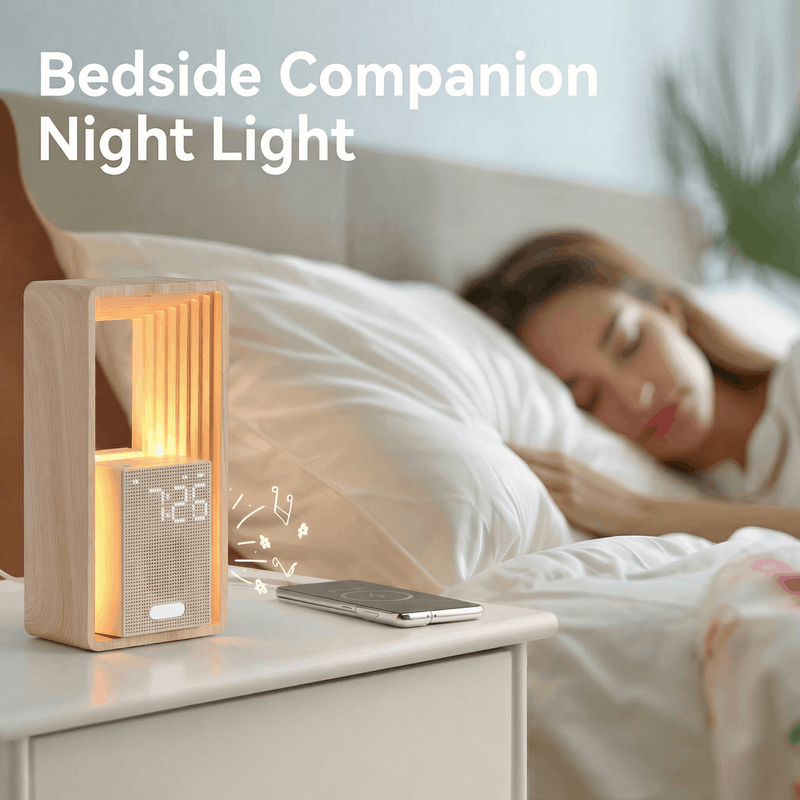 Smart Bedroom Night Light Alarm