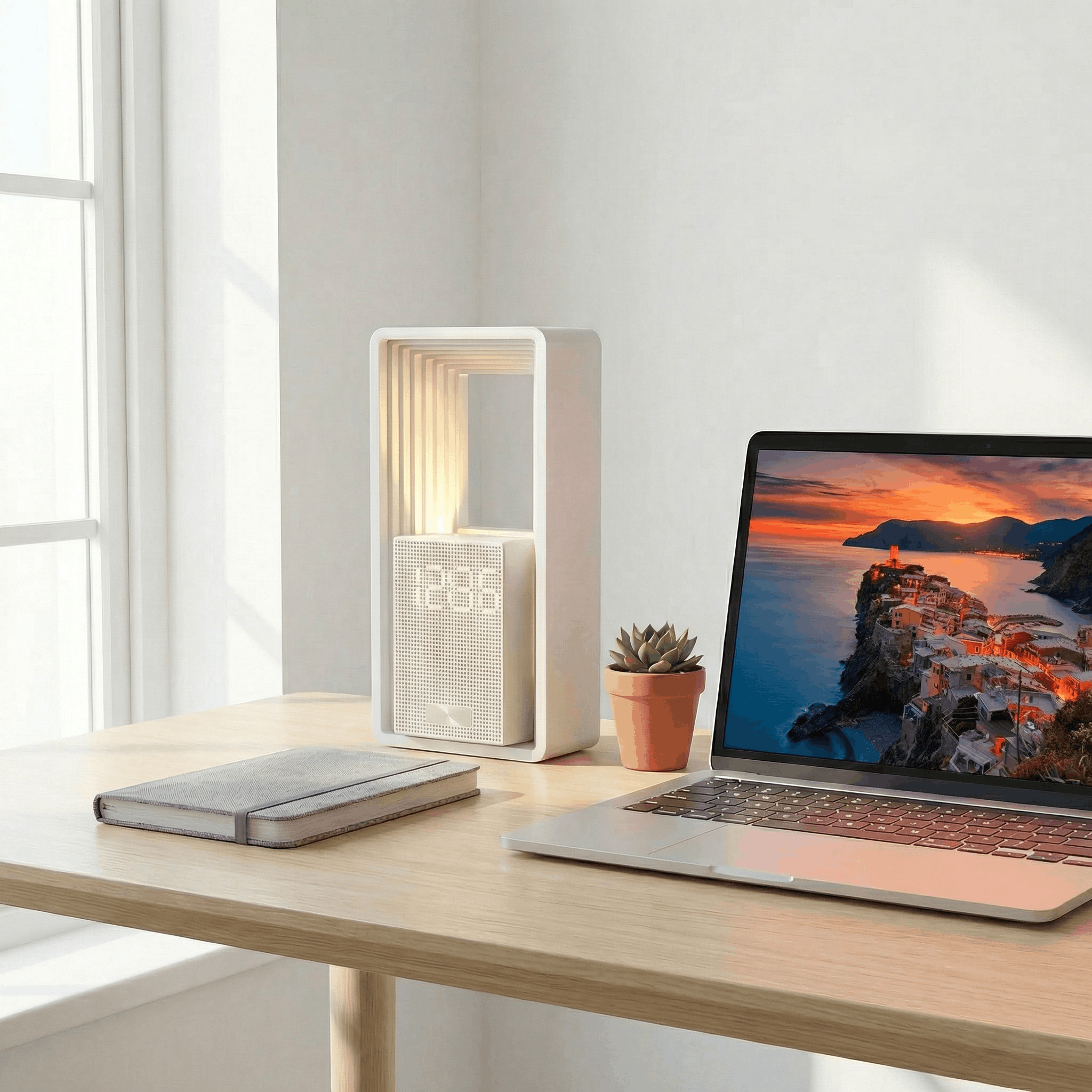 Sunrise Alarm Clock with White Noise & Night Light