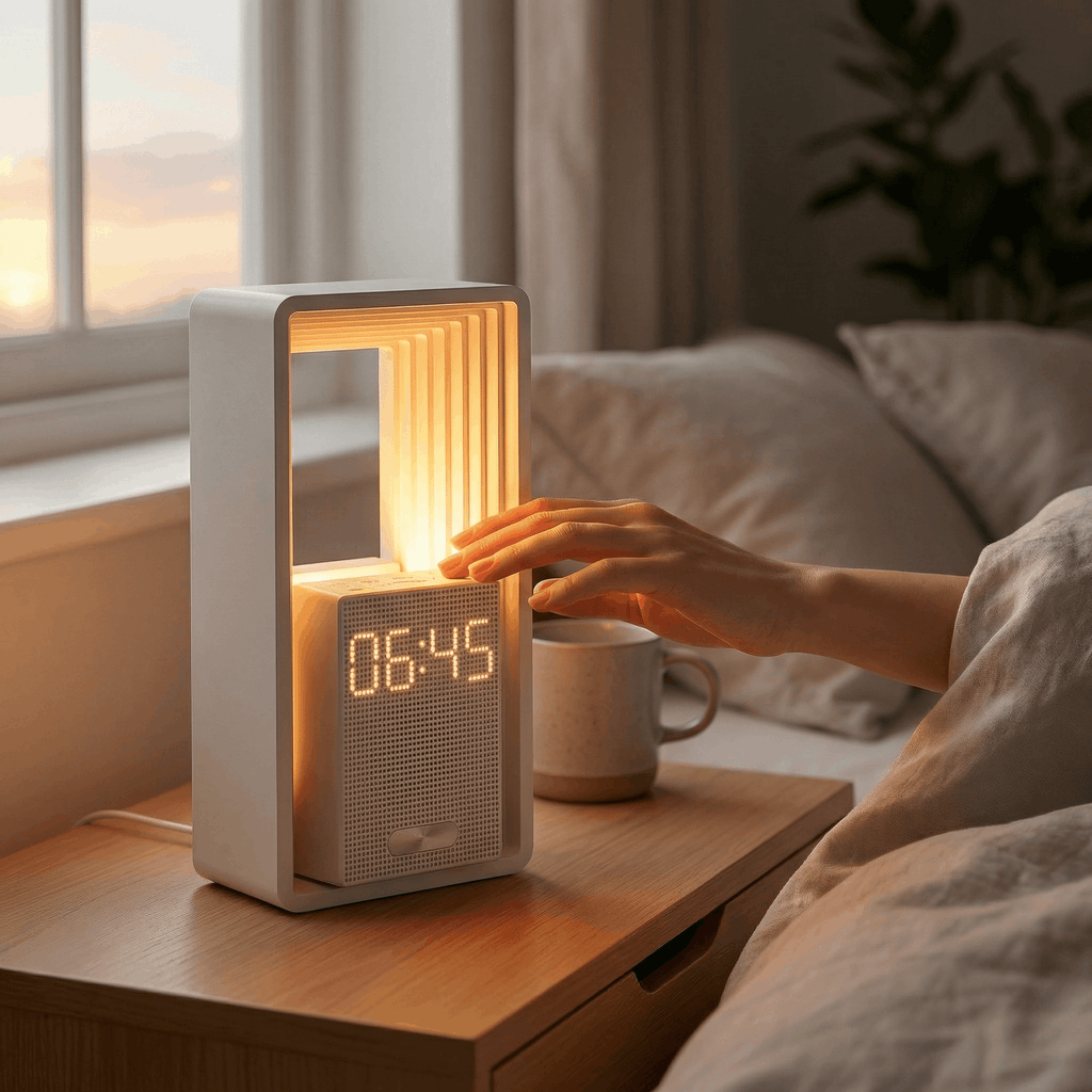 Sunrise Alarm Clock with White Noise & Night Light